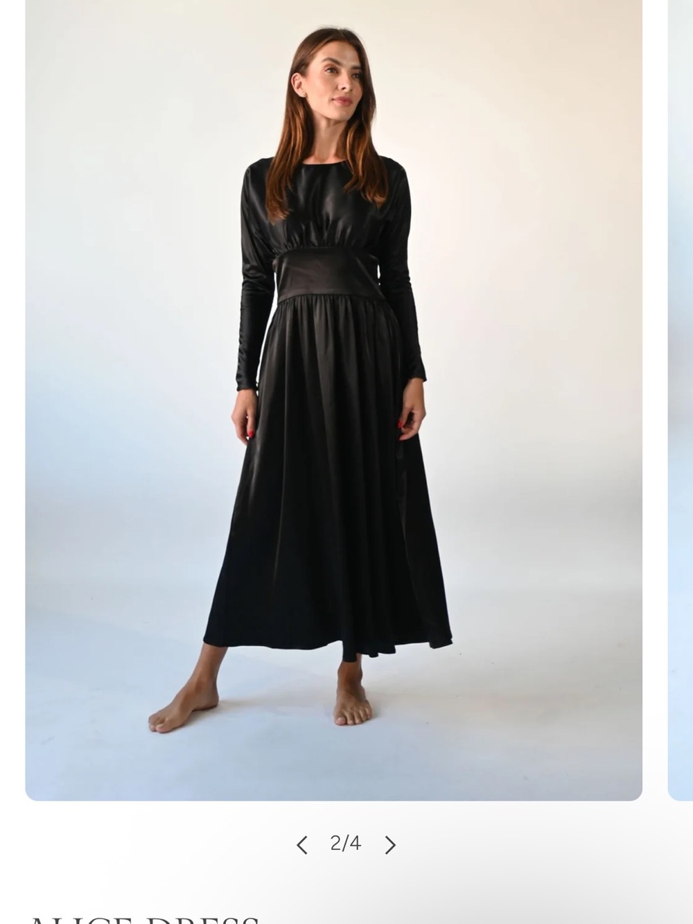 ByTess NWT Long Sleeve Satin Maxi Dress XXL